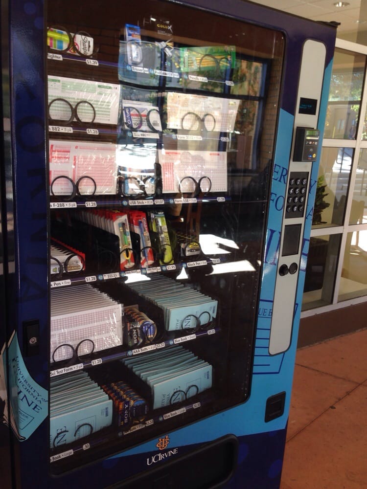 Scantron Vending Machine Cool Vending Machine Of Scantrons And BlueBooks For Examsfinals Yelp Scantron Vending Machine Cool Vending Machine Of Scantrons And BlueBooks For Examsfinals Yelp