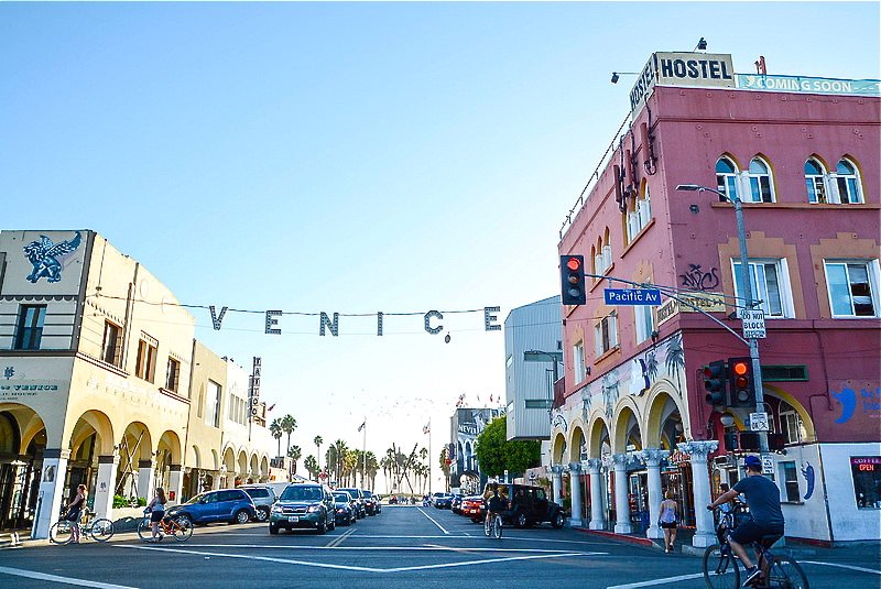 Venice Sign Seen In Commercialovies Yelp Photo Of Venice Beach Bike Tours Los Angeles Ca United States