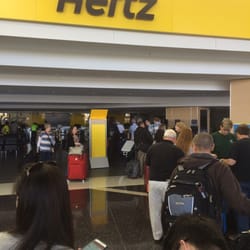 Hertz Rent A Car - Seattle, WA, United States. Consolidated rental car center out of power.  4/9/16