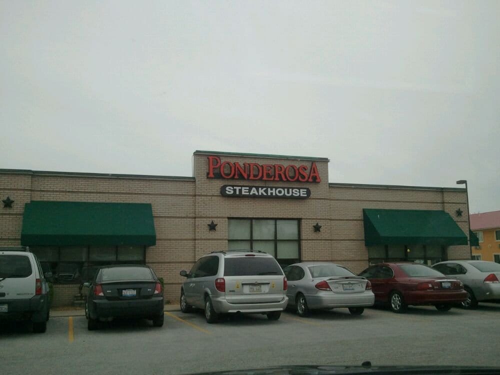 Ponderosa Steakhouses 1001 W Morton Ave, Jacksonville, IL