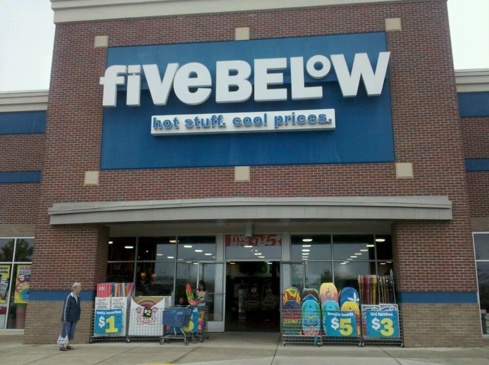 Five Below Toy Stores 9771 Jefferson Davis Hwy, Fredericksburg, VA