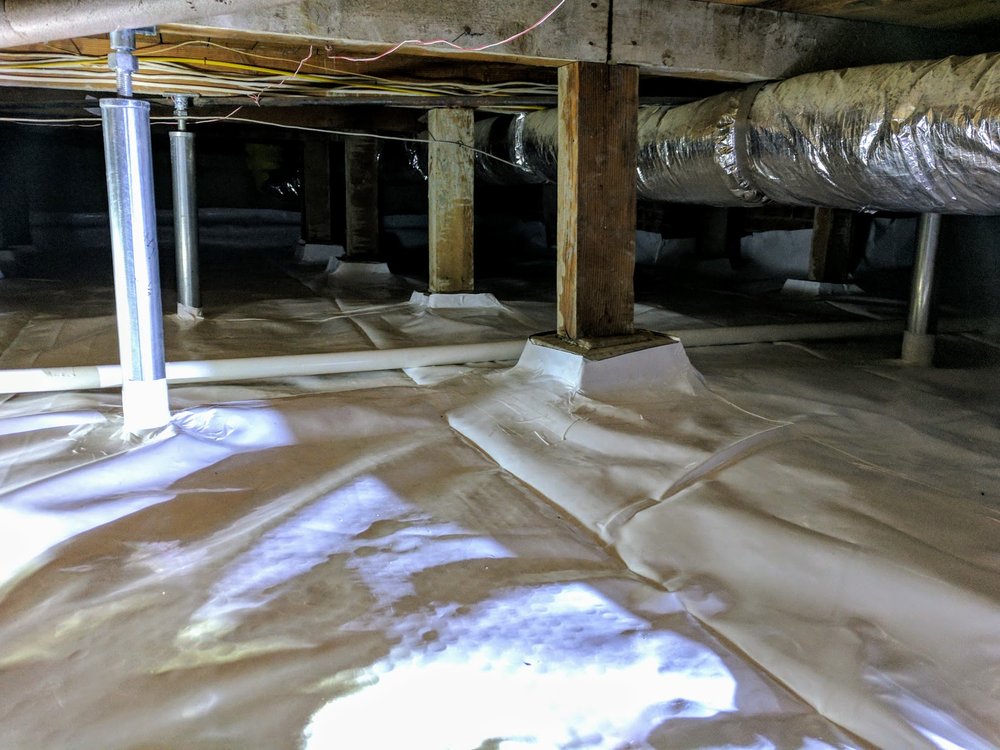 After Installation The Crawl E Is Clean Yelp 40 Photos For E Mora Construction The Crawl Specialists