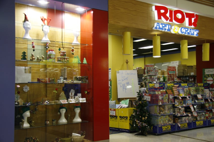 Riot Art & Craft Arts & Crafts Westfield Shopping Centre, Upper