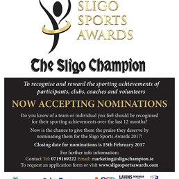 Photo of Callan Tansey Solicitors - Sligo, Republic of Ireland. Callan Tansey Solicitors Sports Awards Competition Sligo