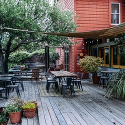 Table 128 22 Photos 19 Reviews American New 14050 Hwy Photo Of Table 128 Boonville Ca United States Charming Outdoor Patio