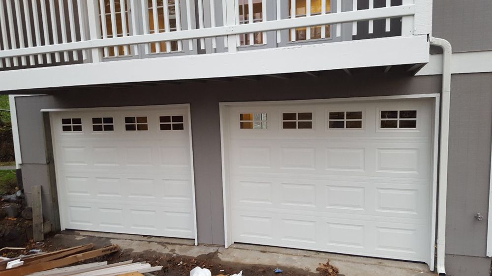 Newly Installed Garage Doors In Seattle Wa True White Short Photo Of Instant Garage Door Repair Igd On Wa United States