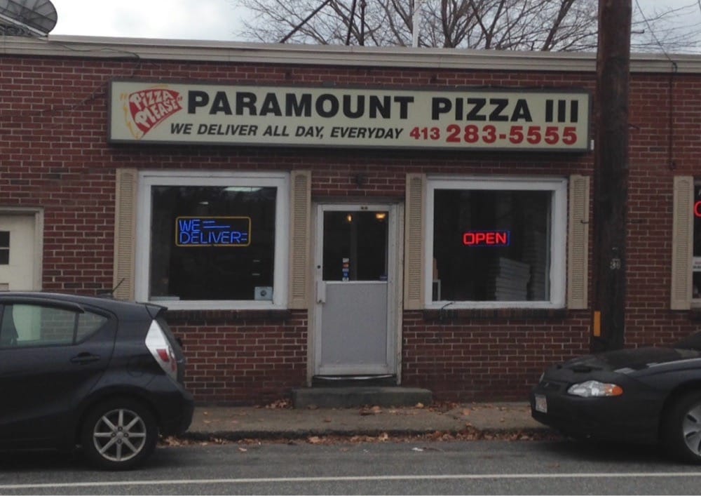 Paramount Pizza III 11 Reviews Pizza 1620 N Main St, Palmer, MA