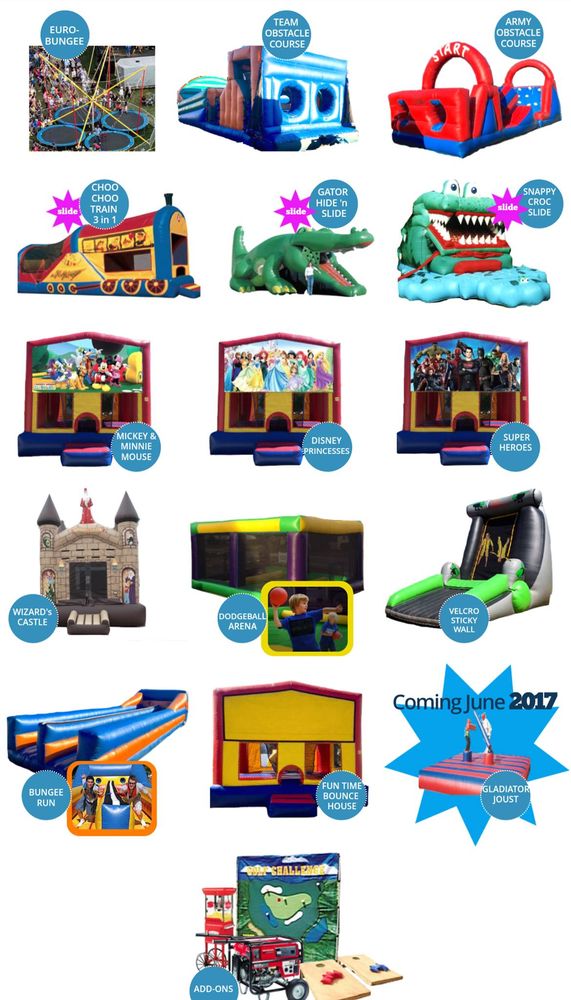 Party Hoppers Request a Quote Bounce House Rentals 18 Acadia Ave