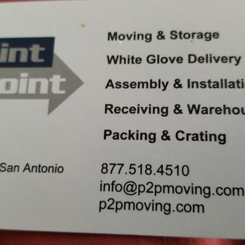Point2point 17 Reviews Movers 527 W 38th St Independence Photo Of Point2point Houston Tx United States