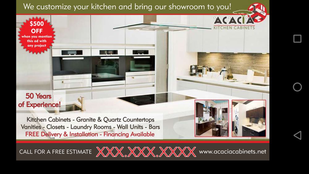 Acacia Kitchen Cabinets Cabinetry 4419 E 10 Ct Hialeah Fl Acacia Kitchen Cabinets Cabinetry 4419 E 10 Ct Hialeah Fl Phone Number Yelp