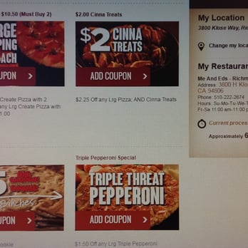 Me n ed's pizza coupons bakersfield