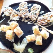 Photo of Moshi Moshi Japanese Sushi Bar & Restaurant - Davis, CA, United States. Pretty good rolls
