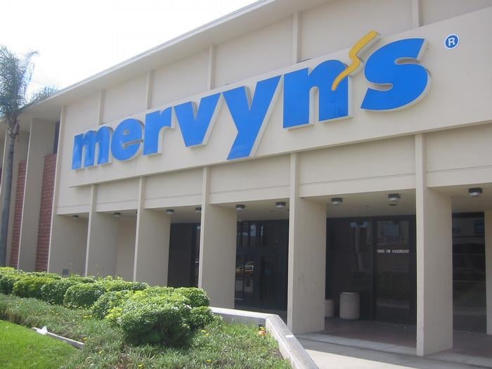 Mervyn’s California Department Stores CLOSED Department Stores