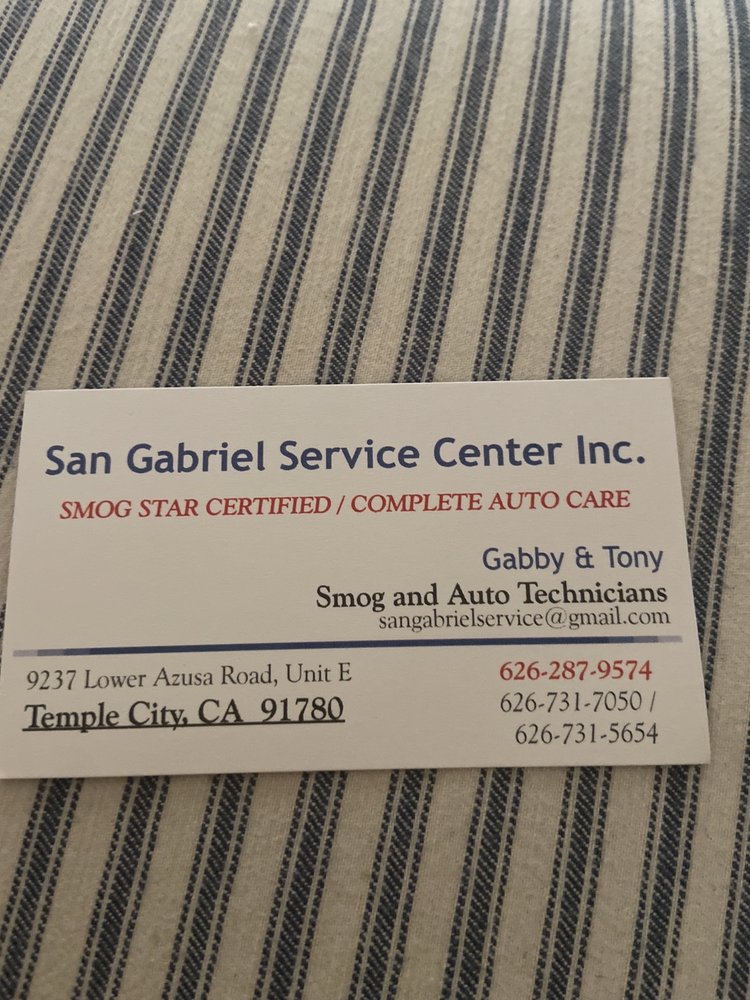 San Gabriel Service Center