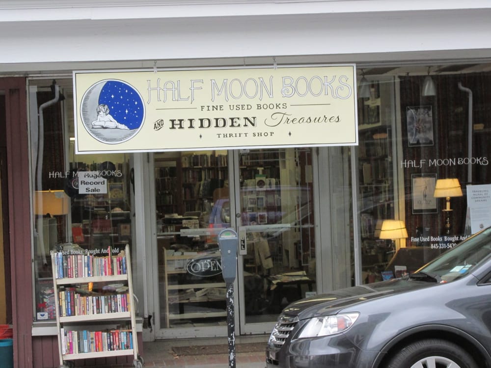 Half Moon Books Bookstores 35 N Front St, Kingston, NY Phone