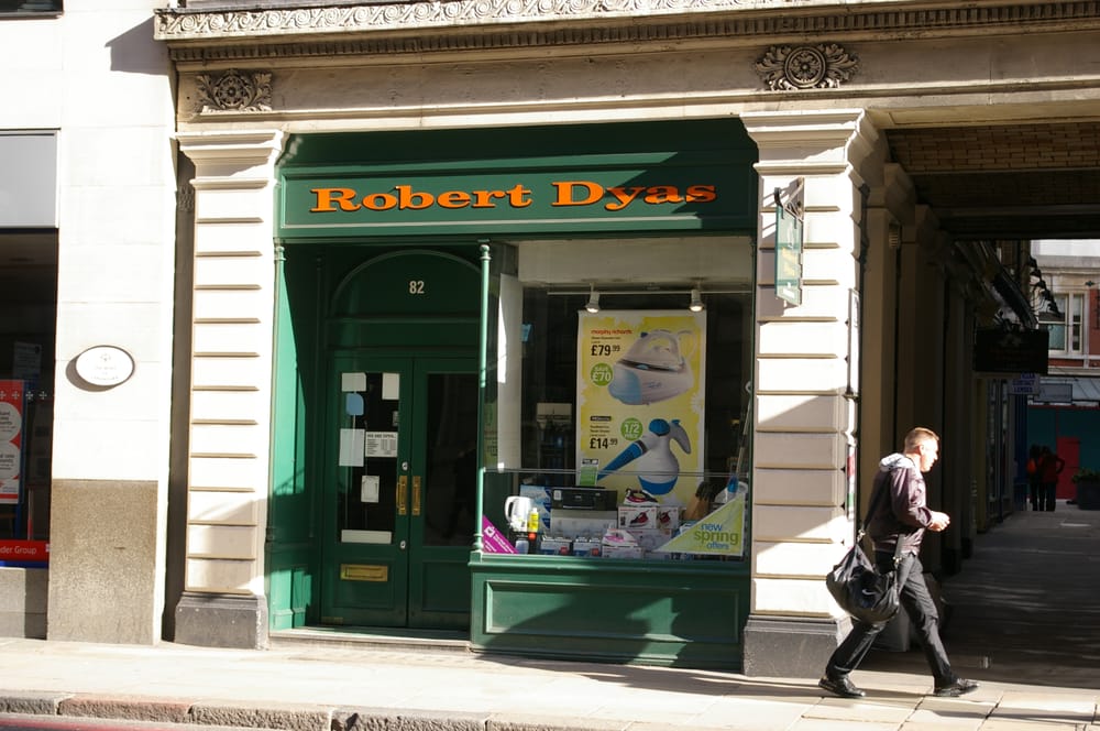Robert Dyas Hardware Stores 82 Gracechurch Street, Aldgate, London