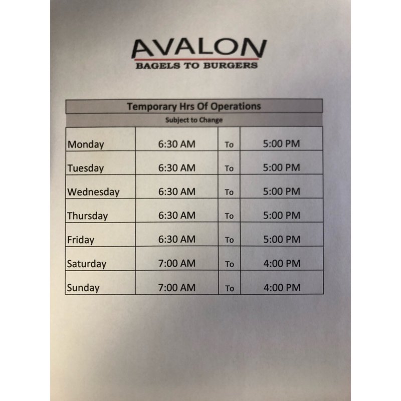 AVALON BAGELS TO BURGERS 217 Photos & 285 Reviews 16961 Imperial