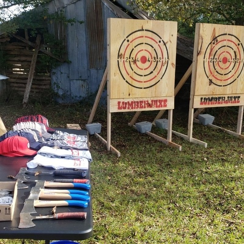LUMBERJAXE AXE THROWING HALL 35 Photos & 15 Reviews 510 N Lumpkin