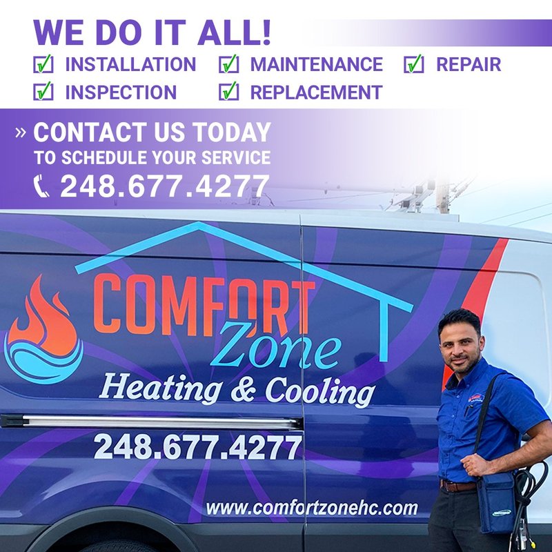 COMFORT ZONE HEATING AND COOLING 44 Photos & 20 Reviews 4238