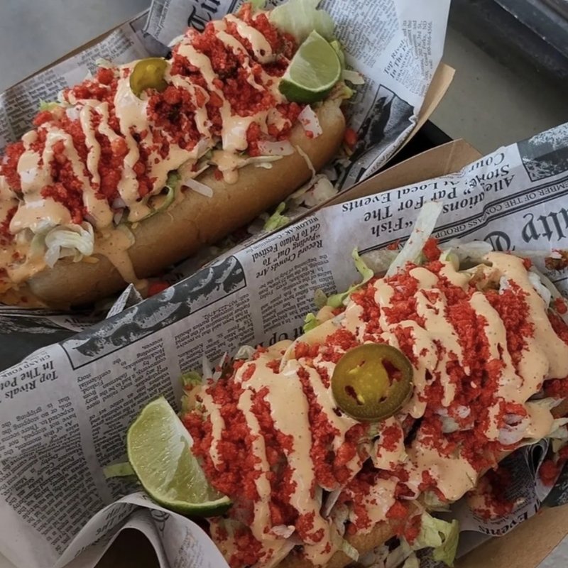 DOGS ON WHEELS Hot Dogs 709 N Ocean Blvd, Myrtle Beach, SC