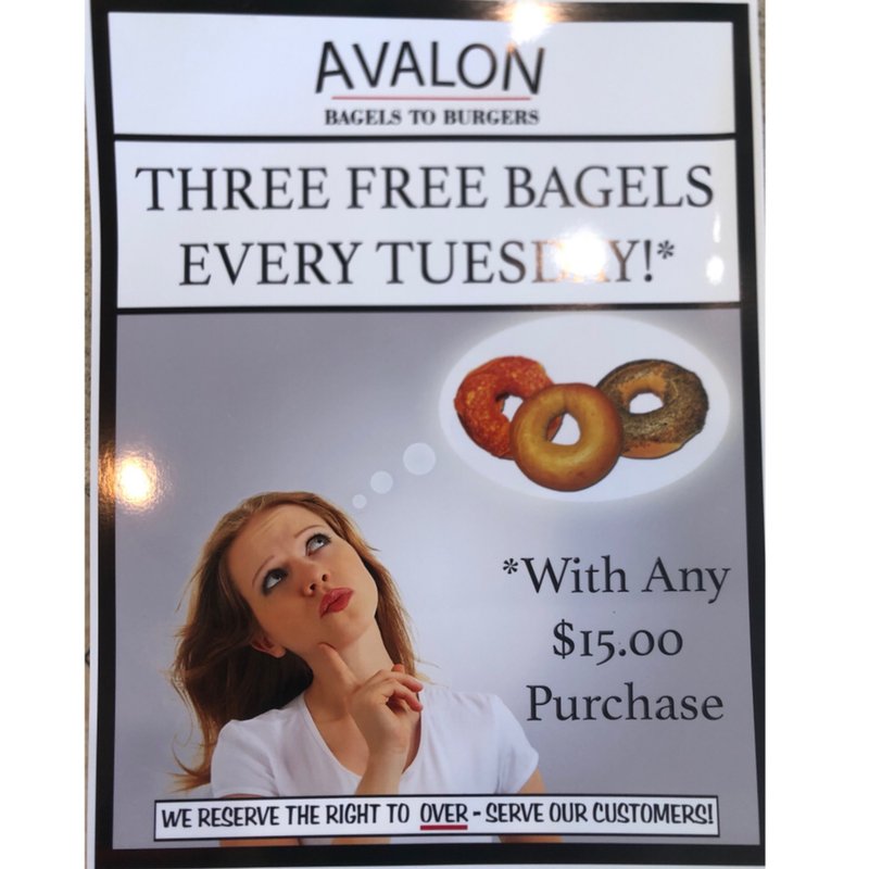 AVALON BAGELS TO BURGERS 218 Photos & 287 Reviews 16961 Imperial