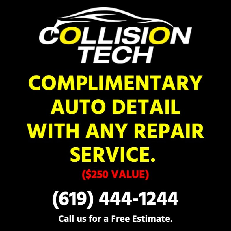COLLISION TECH 180 Photos & 126 Reviews 910 El Cajon Blvd, El Cajon