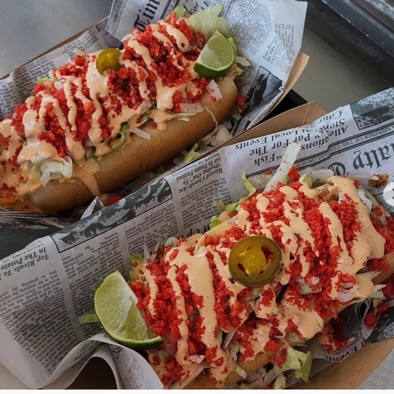 DOGS ON WHEELS Hot Dogs 709 N Ocean Blvd, Myrtle Beach, SC