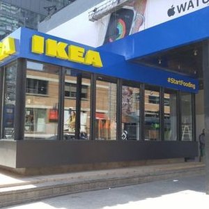 Ikea pop up store