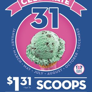 Celebrate 31 with ice cream!