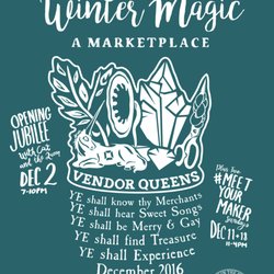 Vendor Queens Winter Magic Marketplace @ Elephant in the Attic