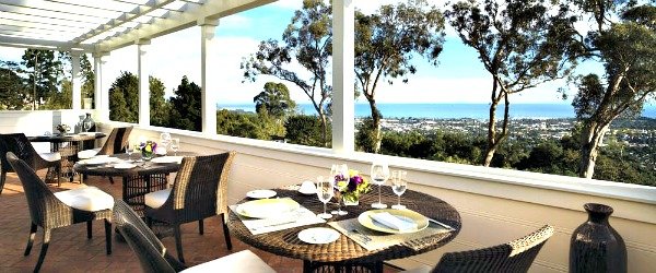 Santa Barbara S World Cl Hotel Restaurants Yelp Dining On The Terrace At Room In El Encanto